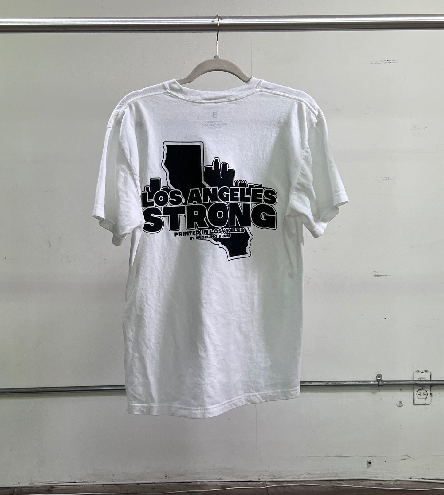LOS ANGELES STRONG TEE: LA FIRE RELIEF